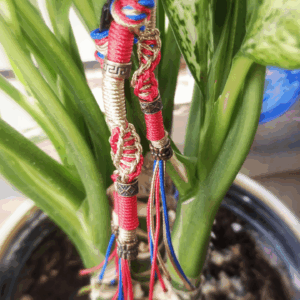 Red & Beige Tzitzits